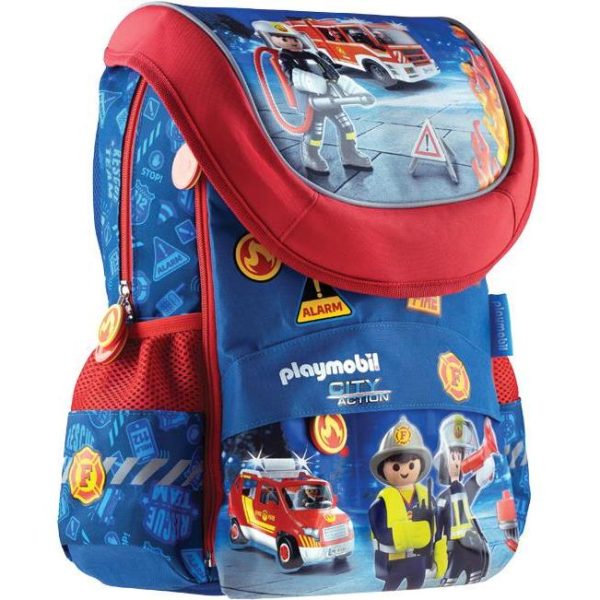 Torba školska anatomska set 5/1 PlayMobil Fireman 502020013,