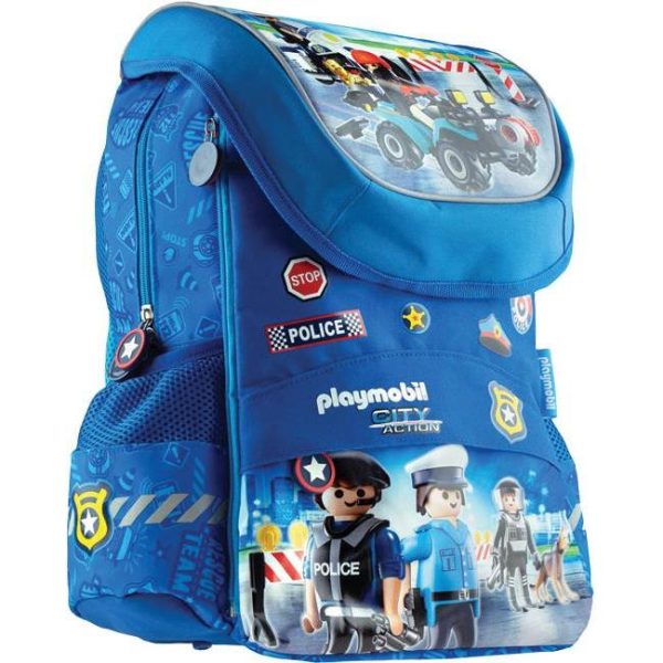 Torba školska anatomska set 5/1 PlayMobil Policeman 502020091,