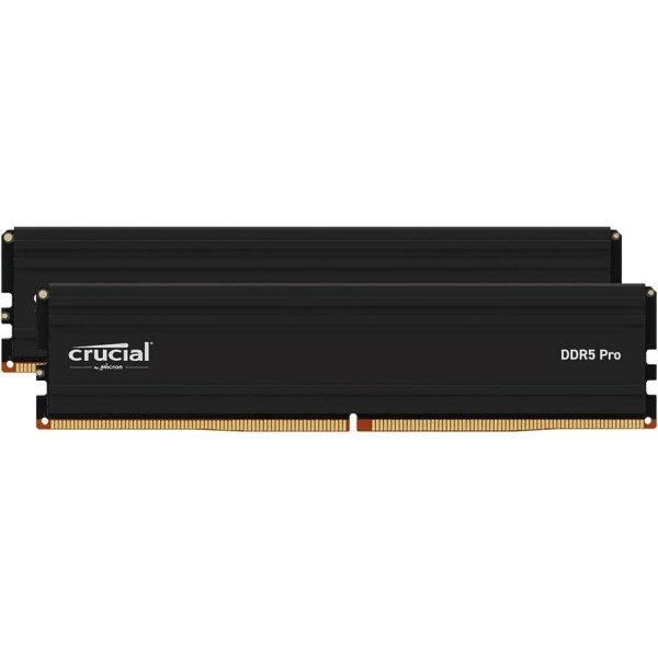 Crucial Pro 64GB Kit (2x32GB) DDR4-3200 UDIMM CL22 (16Gbit), EAN: 649528937797