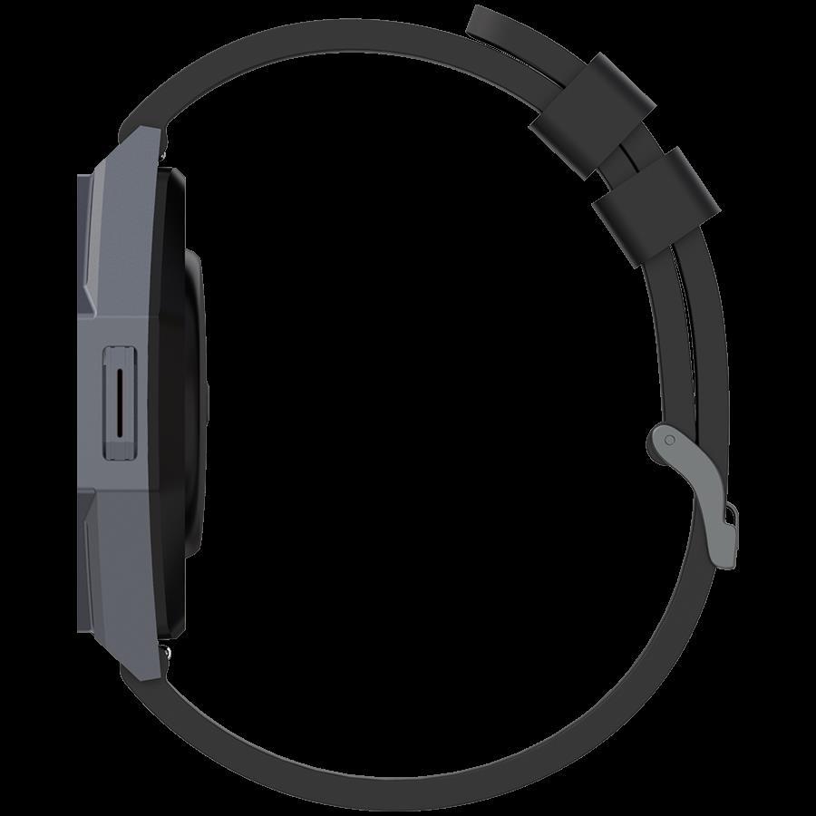 CANYON Otto SW-86, Smart watch Realtek 8762DK LCD 1.3'' LTPS 360X360px, TP G+F 1+gesture 192KB Li-ion polymer battery 3.7v 280mAh,Gun aluminum alloy case middle frame+plastic bottom case+black silicon - Slika 2