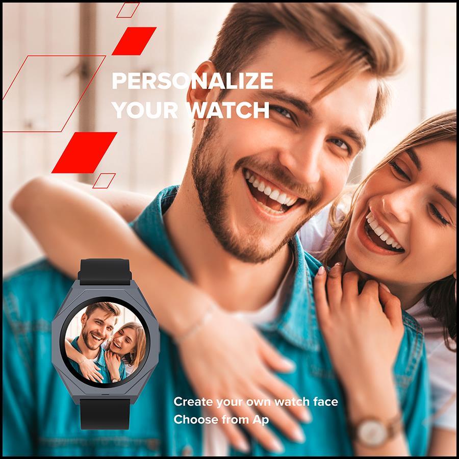 CANYON Otto SW-86, Smart watch Realtek 8762DK LCD 1.3'' LTPS 360X360px, TP G+F 1+gesture 192KB Li-ion polymer battery 3.7v 280mAh,Gun aluminum alloy case middle frame+plastic bottom case+black silicon - Slika 13