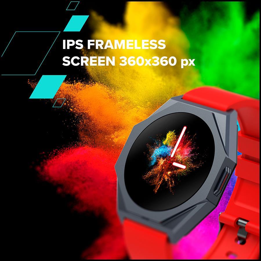 CANYON Otto SW-86, Smart watch Realtek 8762DK LCD 1.3'' LTPS 360X360px, TP G+F 1+gesture 192KB Li-ion polymer battery 3.7v 280mAh,Gun aluminum alloy case middle frame+plastic bottom case+black silicon - Slika 14
