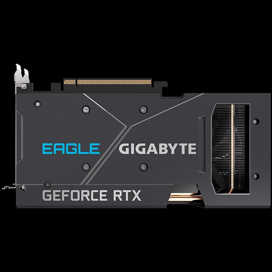 GIGABYTE Video Card NVIDIA GeForce RTX 3060 Ti EAGLE OC 8G, GDDR6X 8GB/256bit, PCI-E 4.0 x16, 2xHDMI, 2xDP, WINDFORCE 2X, RGB Fusion 2.0, Retail