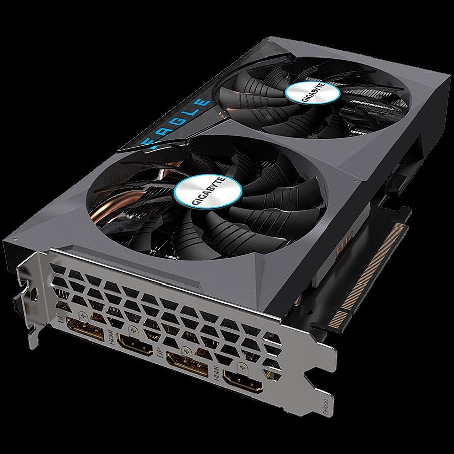GIGABYTE Video Card NVIDIA GeForce RTX 3060 Ti EAGLE OC 8G, GDDR6X 8GB/256bit, PCI-E 4.0 x16, 2xHDMI, 2xDP, WINDFORCE 2X, RGB Fusion 2.0, Retail - Slika 3