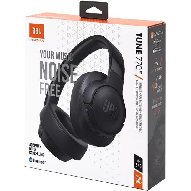 JBL Tune 770 NC BT4.2 naglavne bežične slušalice s mikrofonom, crne, JBLT770NCBLK - Slika 2