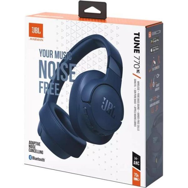 JBL Tune 770 NC BT4.2 naglavne bežične slušalice s mikrofonom, plave, JBLT770NCBLU - Slika 5