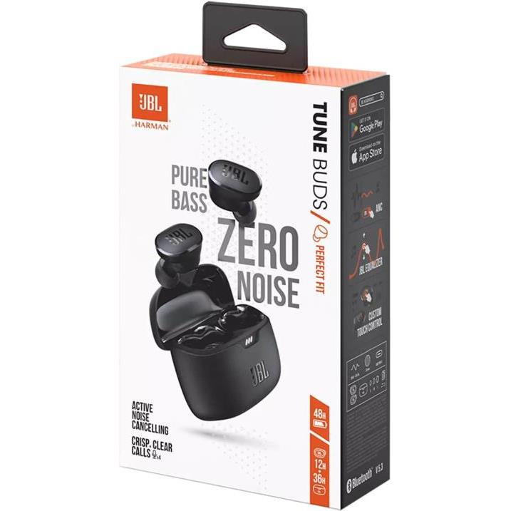 JBL Tune Buds, In-ear slušalice s mikrofonom, IP54, crne, JBLTBUDSBLK - Slika 4