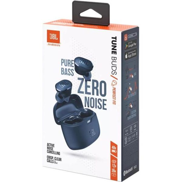 JBL Tune Buds, In-ear slušalice s mikrofonom, IP54, plave,. JBLTBUDSBLU - Slika 5