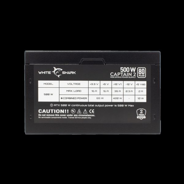 White Shark GPSU-W500F CAPTAIN-2 500W 80+ RGB, CAPTAIN-2 - Slika 4