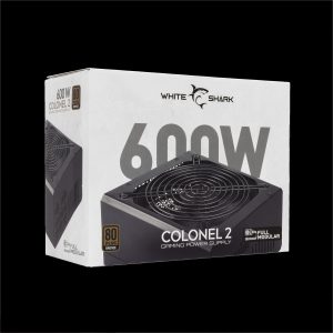 White Shark GPSU-B600S COLONEL-2 600W 80+ BRONZE Full Modular