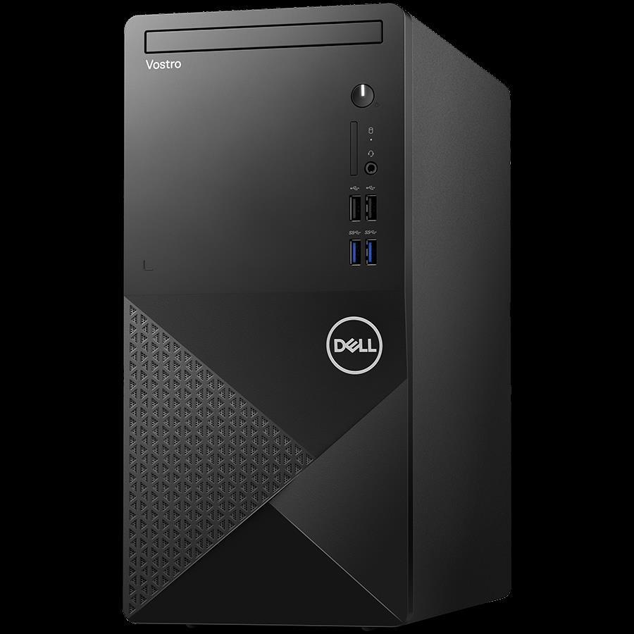 Dell Vostro 3020 MT, 180W, Intel Core i3-13100 (4C, 12MB, 3.4GHz to 4.5GHz), 8GB (1x8GB) DDR4, M.2 256GB PCIe + 1TB SATA HDD, Intel UHD 730, WiFi, BT, TPM, DP, HDMI, 4xUSB 3.2, 4xUSB 2.0, RJ-45, SD CR