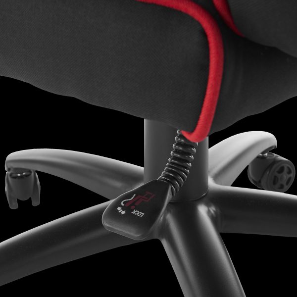 White Shark GAMING STOLICA LE MANS Crno/crvena - Slika 4