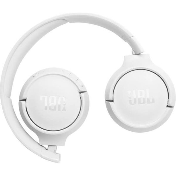 JBL Tune 520BT BT5.0 naglavne bežične slušalice s mikrofonom, bijele, JBLT520BTWHTEU - Slika 2