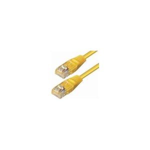 NaviaTec Cat5e UTP Patch Cable 5m yellow