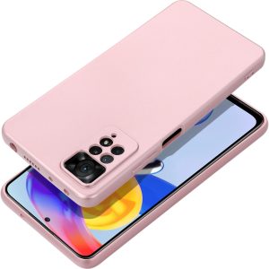 Maskica METALLIC XIAOMI Redmi 12 4G pink