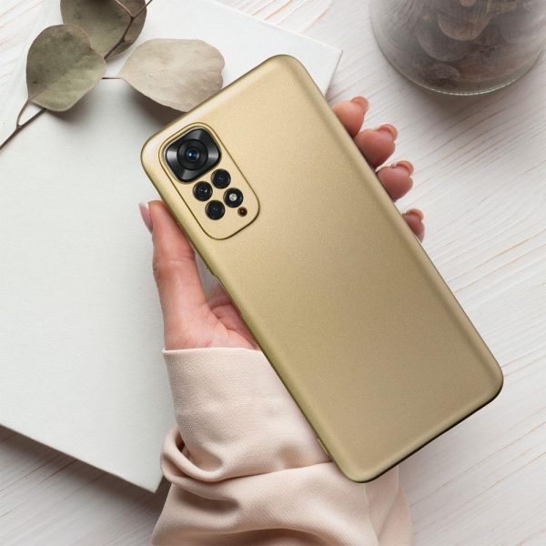 Maskica METALLIC XIAOMI Redmi A1 /REDMI A2 gold - Slika 3