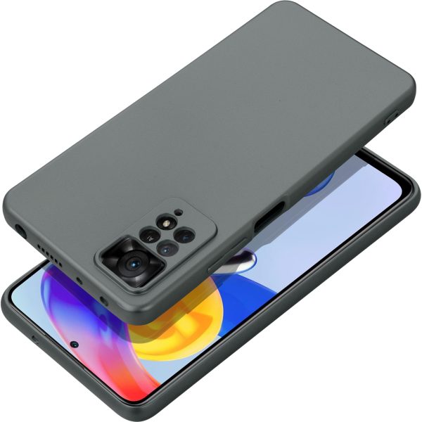 Maskica METALLIC XIAOMI Redmi NOTE 12S grey - Slika 3
