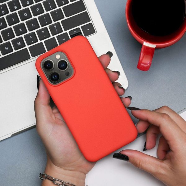 Maskica SILICONE XIAOMI Redmi A1/ REDMI A2 peach - Slika 2