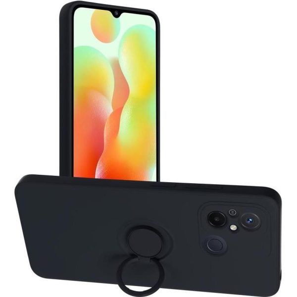 Maskica SILICONE RING XIAOMI Redmi 12C black