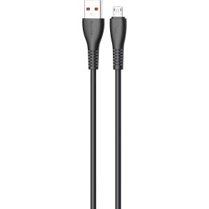 Kabel PAVAREAL USB A - Micro, 5A PA-DC99M 1 m. black