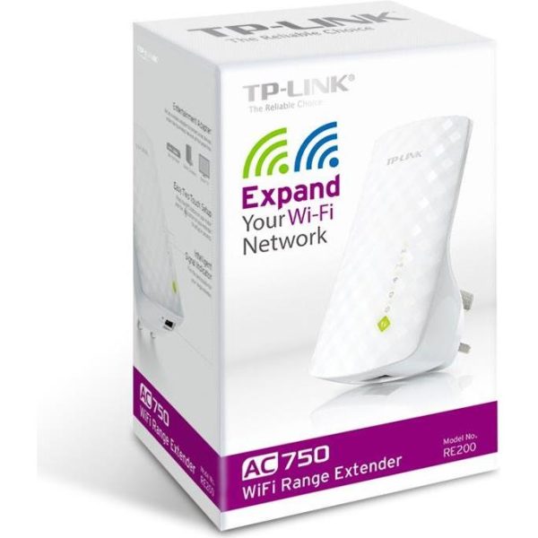 TP-Link RE200, AC750 WiFi pojačivač signala, RE200 - Slika 2