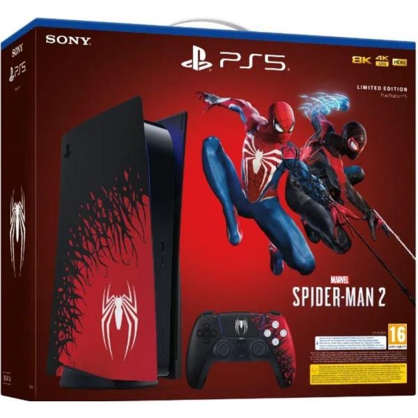 PlayStation 5 C chassis Marvel's Spider-Man 2 Limited Edition + Marvel's Spider-Man 2 VCH