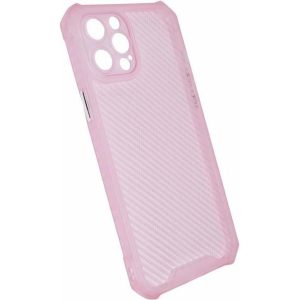MASKICA +CLASS TPU FIBER ZA APPLE IPHONE 12 PRO MAX ROZA