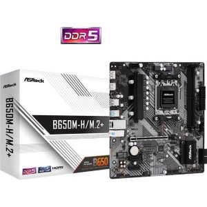 Asrock AMD AM5 B650M-H M.2, B650M-H M.2+, B650M-H M.2+