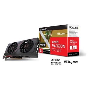 Sapphire Pulse RX 7600 Gaming OC, 8GB GDDR6