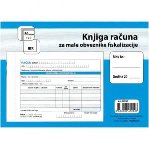 Obrazac I-410/NCR knjiga računa A6 Fokus