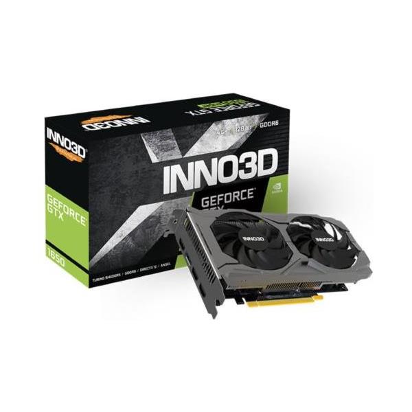 INNO3D GeForce GTX 1650 TWIN X2 OC V3, 4GB GDDR6, N16502-04D6X1713