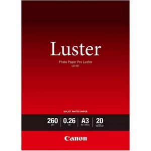 Canon Photo 	Luster Paper LU101 - A3- 20L