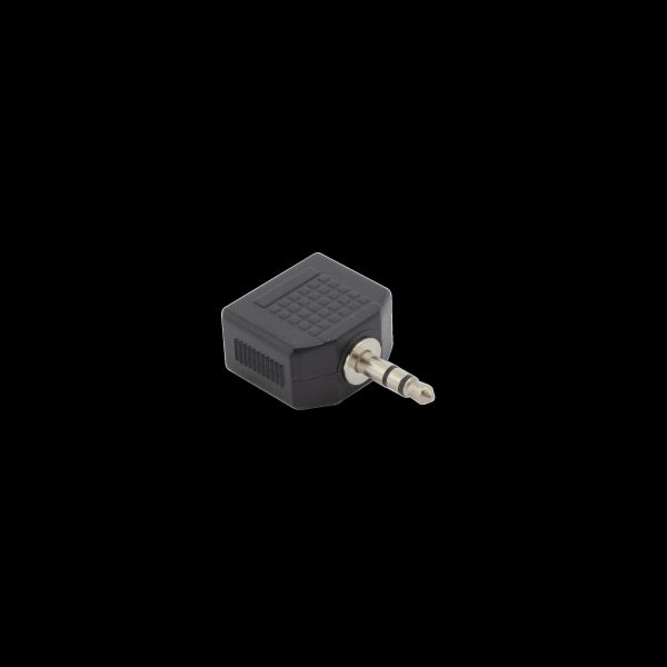 ADAPTER 3.5 mm Muški -> 2 X 3.5 mm Ženski / RETAIL, AD.3,5-2X3,5/R - Slika 2