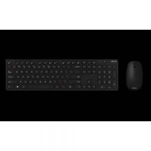 ASUS W5000, bežična tipkovnica i miš, crni