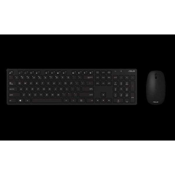 ASUS W5000, bežična tipkovnica i miš, crni