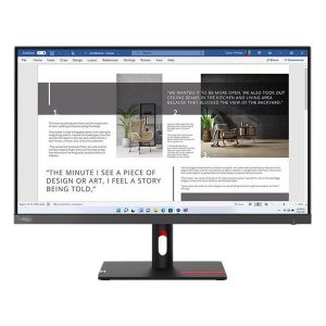 Lenovo ThinkVision 27" S27i-30 FHD IPS WLED, 100hz, 4ms, 300nits, 99% RGB, 2x HDMI® 1.4, 1x VGA (63DFKAT4EU)