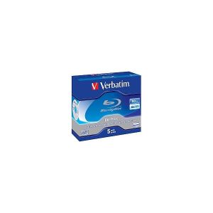 Blu-Ray Verbatim BD-R DL 6× 50GB White Blue Surface Scratch Guard Plus, 5 kom. JC (Double Layer)