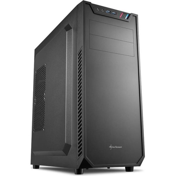 Sharkoon VS7 Midi-Tower ATX kućište, bez napajanja, crno - Slika 3