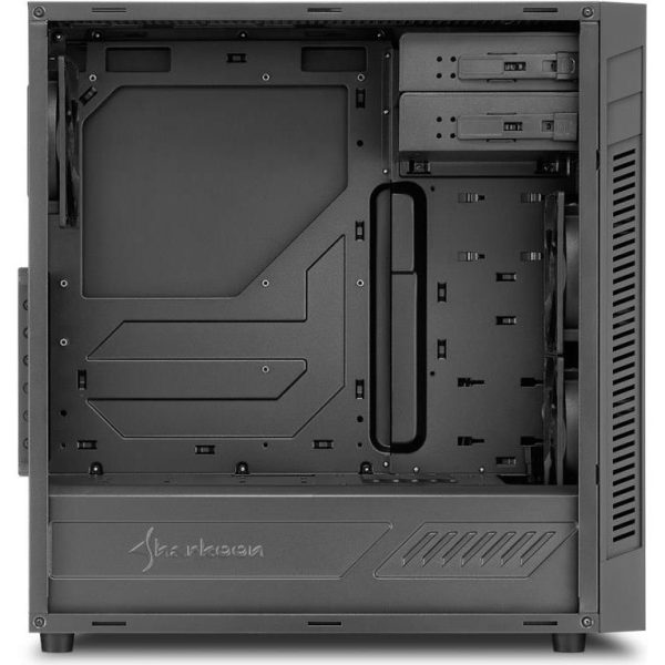 Sharkoon S25-V Midi Tower ATX kućište, bez napajanja, crno - Slika 2