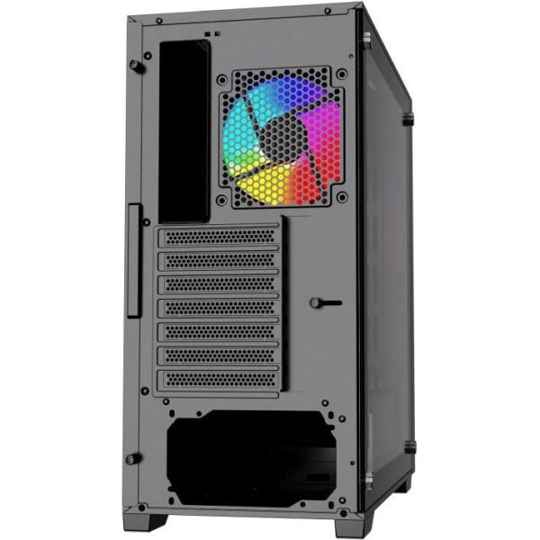 Bit Force VOLTRON ARGB-4 Gaming Midi Tower ATX kućište bez napajanja, crno