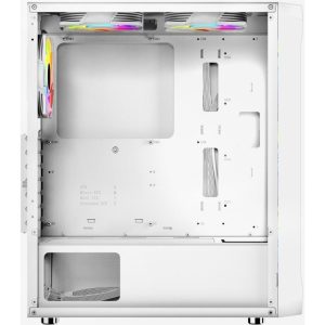 Bit Force SWAN ARGB-4 Gaming Midi Tower ATX kućište bez napajanja, bijelo