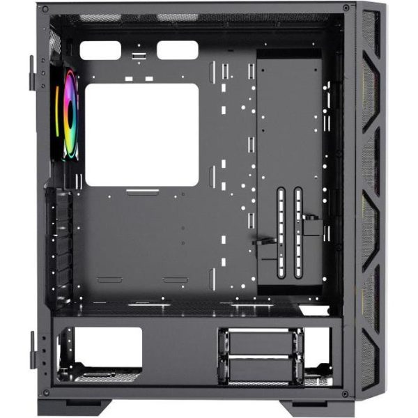 Bit Force GIANT ARGB-TM4 Gaming E-ATX, Full-Tower kućište bez napajanja, crno - Slika 3