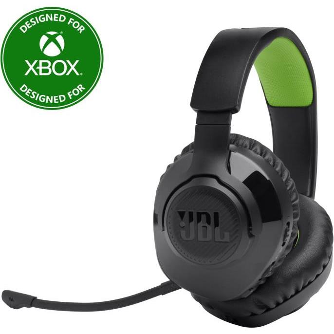 JBL Quantum 360 X naglavne bežične igraće slušalice za XBOX, s mikrofonom, crno- zelene - Slika 4