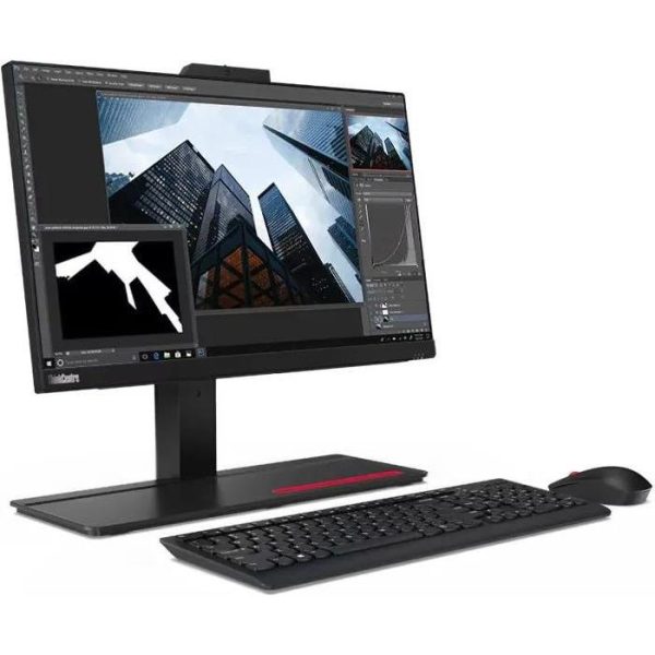 Lenovo ThinkCentre M70a 22" FHD AiO, Intel i5-10500, 16GB DDR4, 512GB SSD, Intel UHD, G-LAN, DP, FHD kamera + tipk/miš + Win 11 Pro + 3Y (11E3S0H900-W11P)