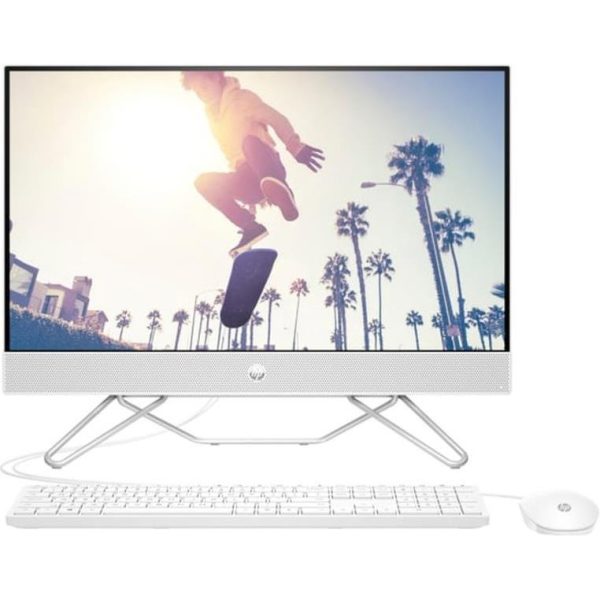 HP 24-CB1088NY AiO PC 23.8" FHD IPS, AMD R5-5625U, 16GB DDR4, 512GB SSD + 1TB HDD, AMD Radeon, WiFi 6/BT, Win 11 Pro + tipkovnica/miš + 3Y