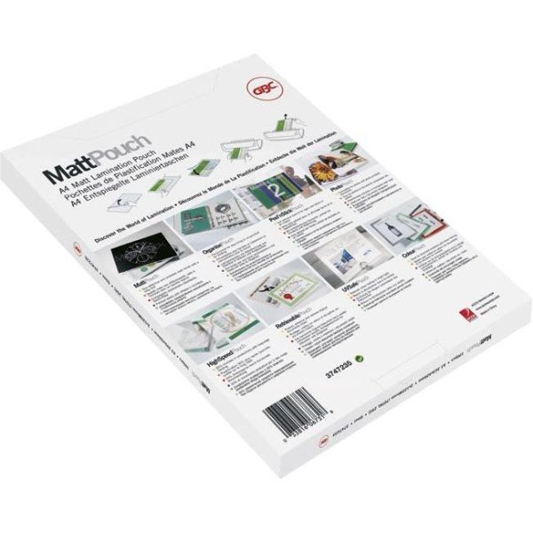 Folija za plastificiranje 100my A4 mat pk100 GBC 3740491