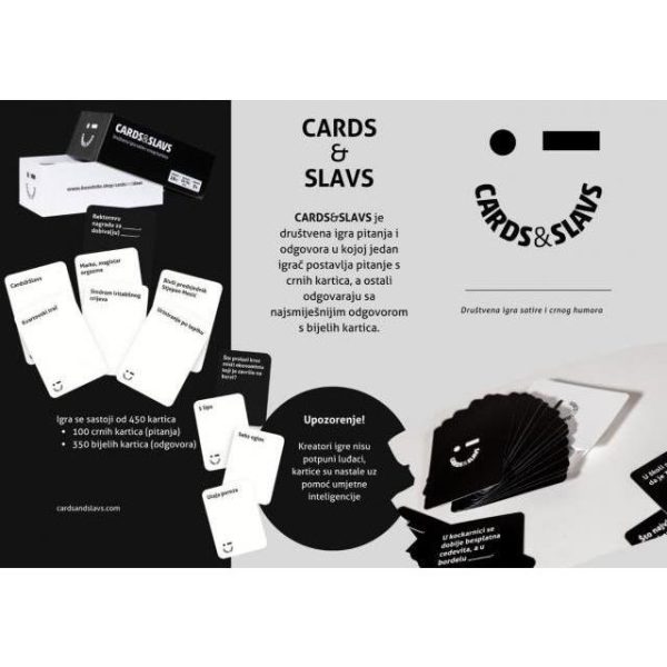 Društvena igra CARDS&SLAVS (HR), 2023, 1-10 igrača, dob 18+, 158194 - Slika 3