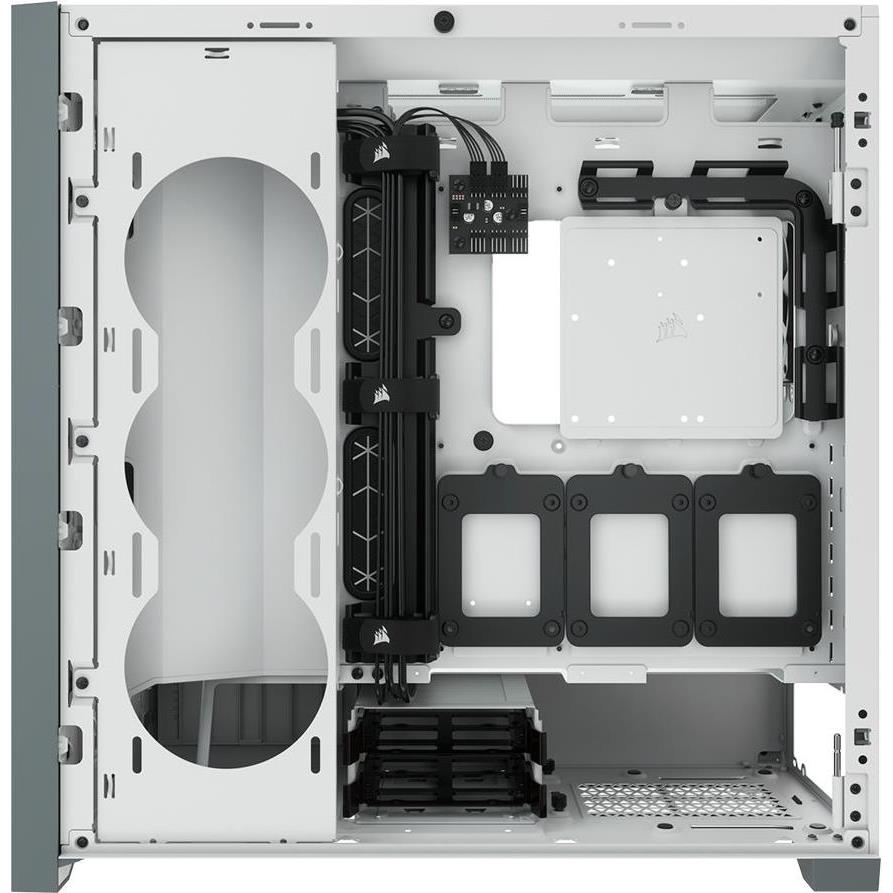 Corsair 5000D AIRFLOW Tempered Glass Mid-Tower, White, EAN:0840006627494, CC-9011211-WW