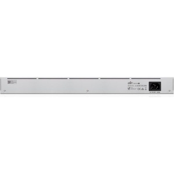 Ubiquiti USW-24-POE Gigabit Layer 2 switch with twenty-four Gigabit Ethernet ports including sixteen auto-sensing 802.3at PoE+ ports, and two SFP ports, USW-24-POE-EU - Slika 3