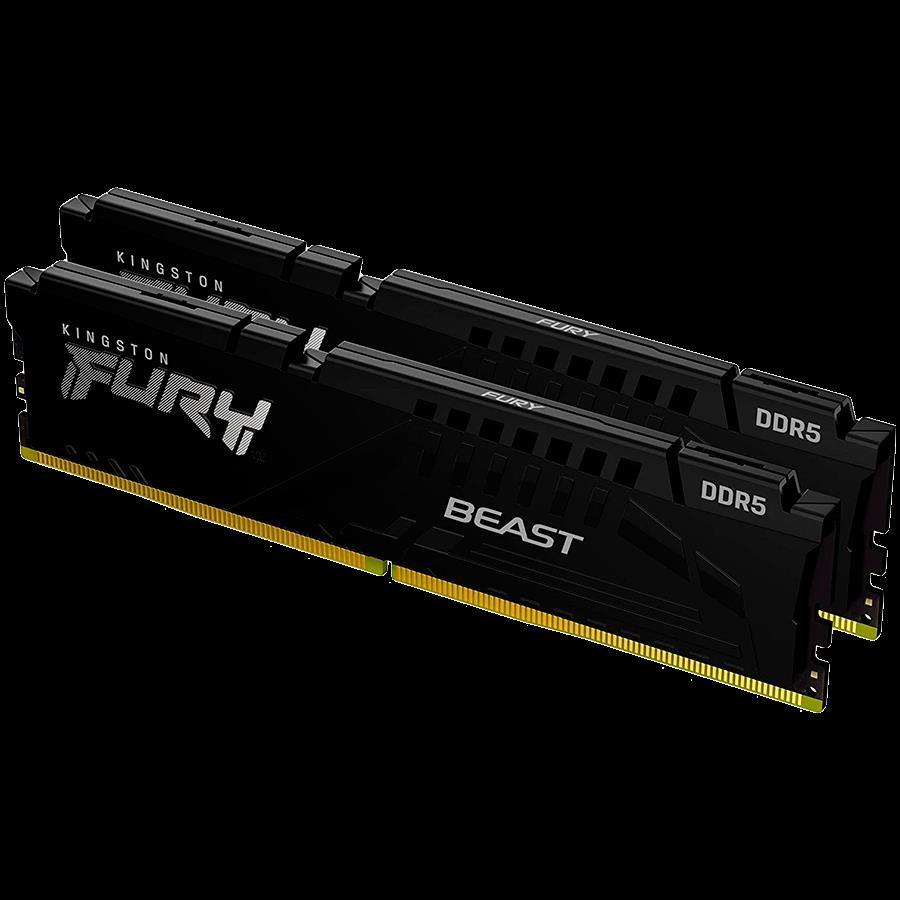 Kingston 64GB 5600MT/s DDR5 CL36 DIMM (Kit of 2) FURY Beast Black EXPO, KF556C36BBEK2-64